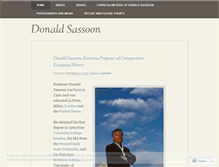 Tablet Screenshot of donaldsassoon.com
